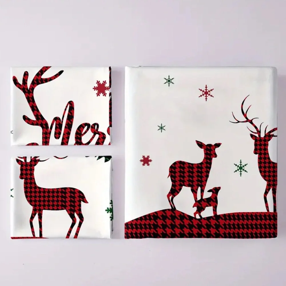 Christmas Reindeer Duvet Cover Set 3pcs